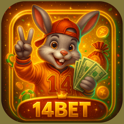 Imagem promocional da 14BET mostrando a plataforma e suas vantagens