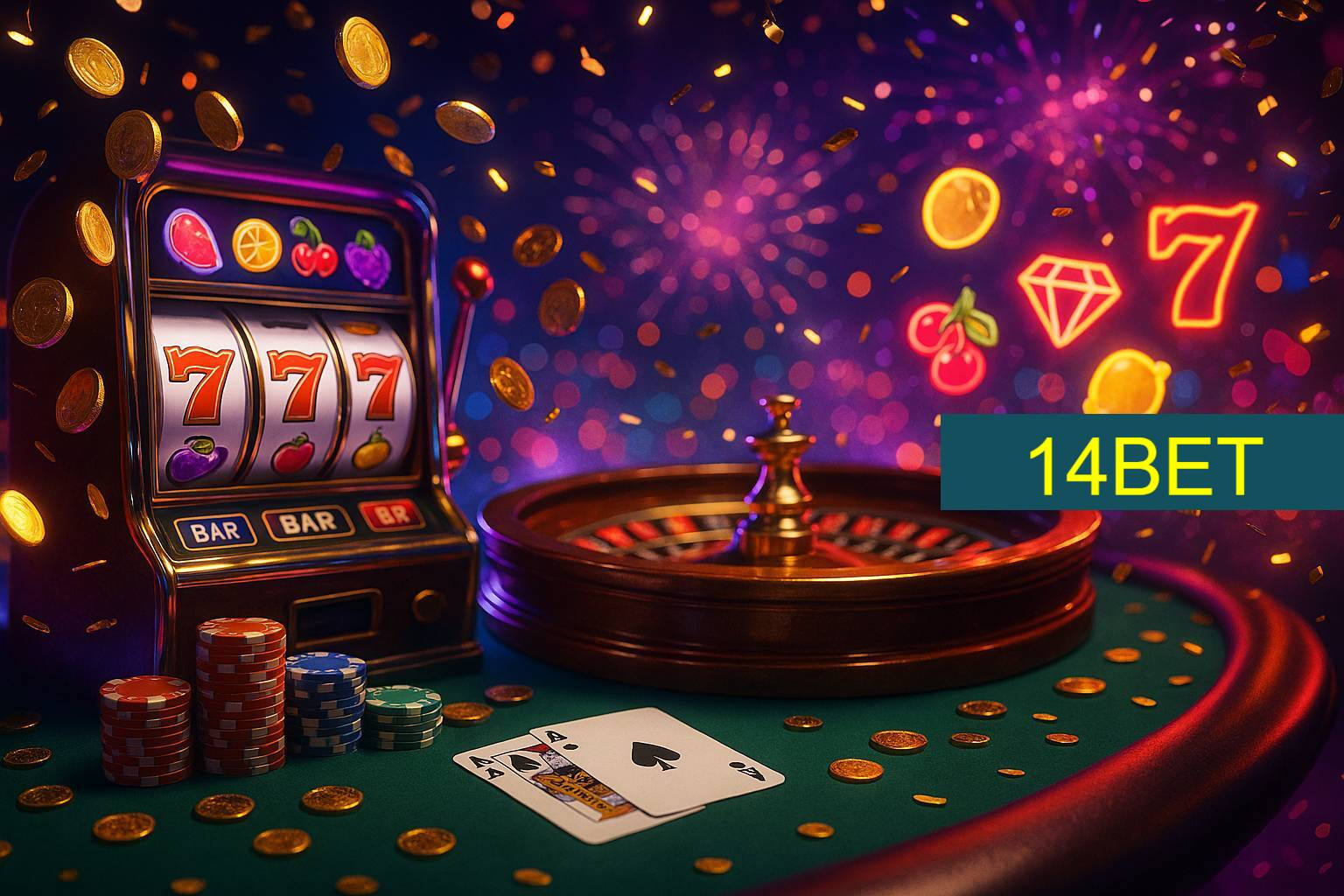 Jogos emocionantes no 14BET