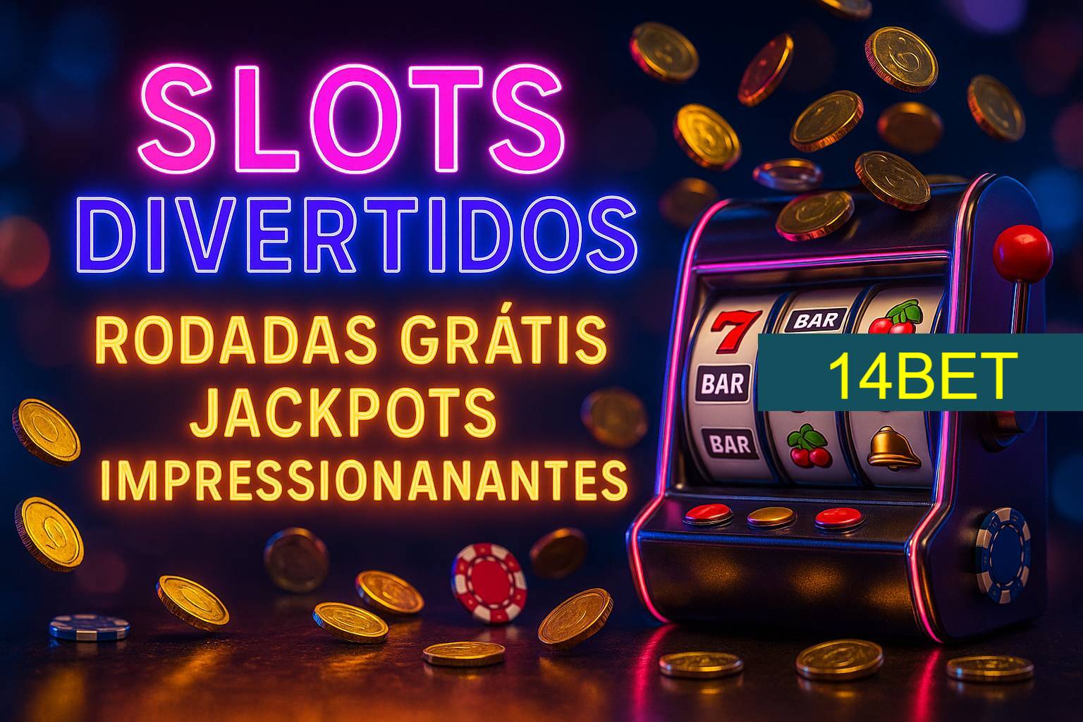 Diversos jogos de caça-níqueis